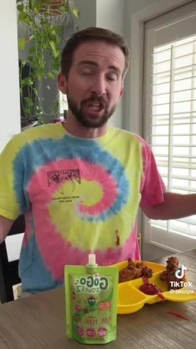 Eating like a four year old