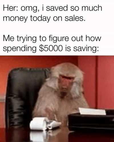 Wait, how is that saving?