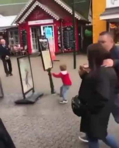 He keeps on going at it