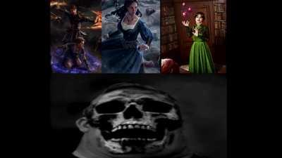 POV: Playing Gwent against...