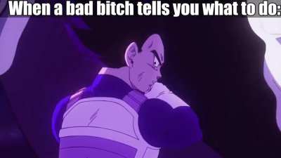 Is Vegeta a gooner