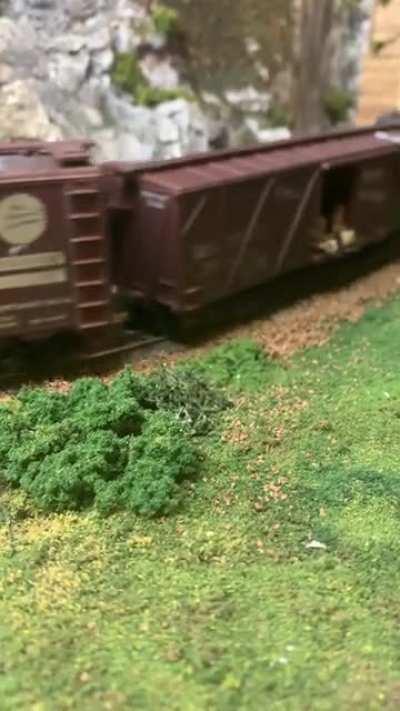 CSA Troop Transport train no. 5208 in HO Scale