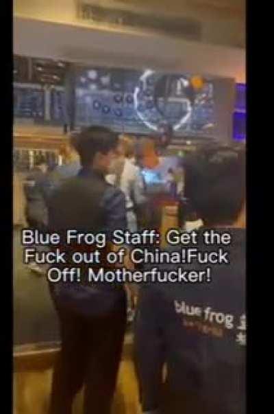 Foreigner got beaten up in Beijing