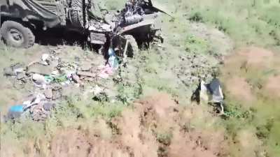 results of failed russian offensive somewhere on South