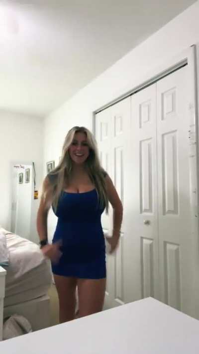 Another blue dress