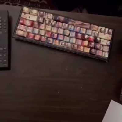El teclado de la rata otaku