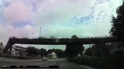 Been awhile since I drove due to CB, didnt know they now allow pedestrians to cross the highway.