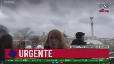 Supongo que la ultima palabra que dijo sera algun saludo. Alguien que sepa ucraniano confirme por favor