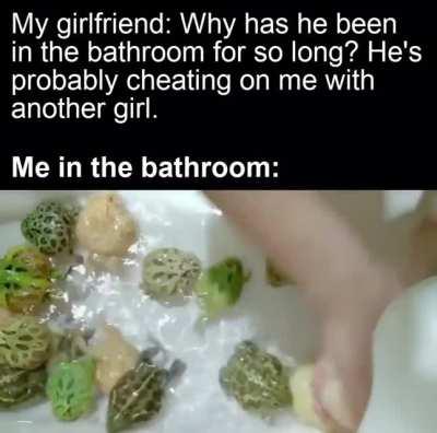 Let me wash my frogs in peace