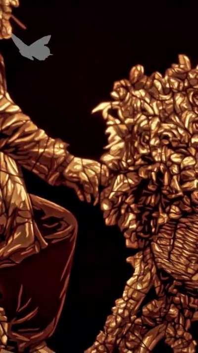 This painting of Amsterdam's 