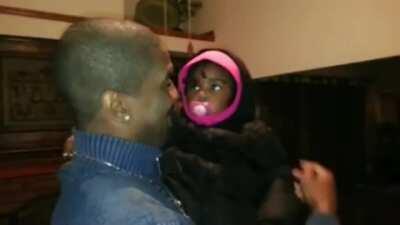 Confused Baby Sees Dad's Twin Brother for the First Time