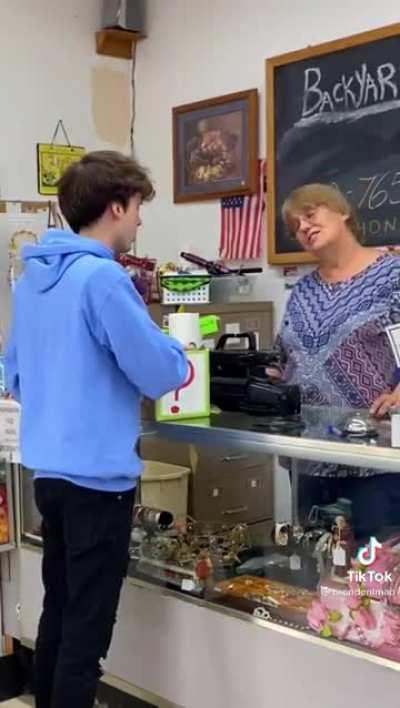 MC’s whole profile is just about bothering retail workers. The comments are worse for agreeing with this behavior. I’m 100% on the lady’s side.