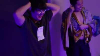 Michael vs Condiment Girl