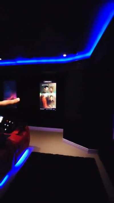 Automated, linked and networked my signage to movies that olay to show run time and the poster of what what is playing.