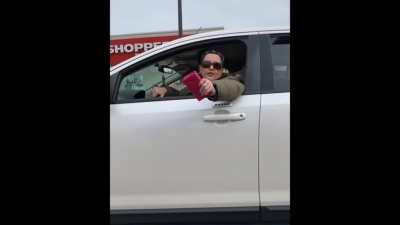 Karen being miserable.