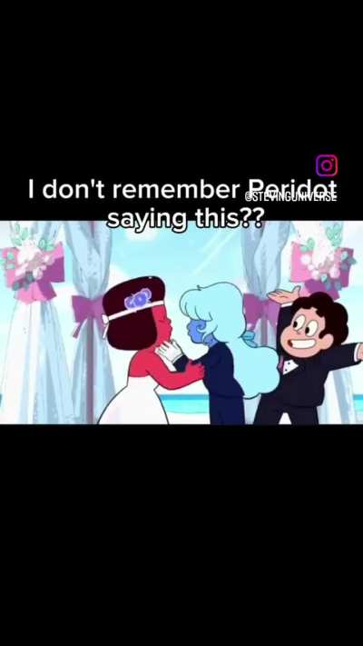 peridot you can't say that ??? 😭😭