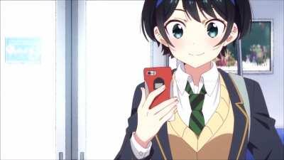 Ruka is watching an epic video!