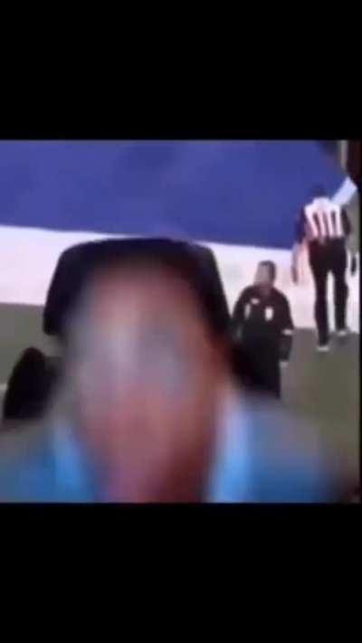 Bro leaped like a frog 😭