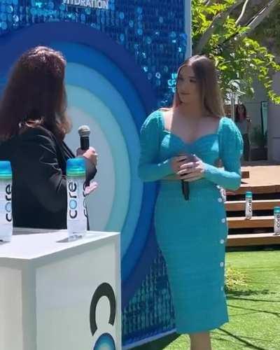 She needs to wear less