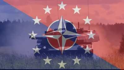 So I tried to make a NATO+EU flag but something happened to it can anyone explain?