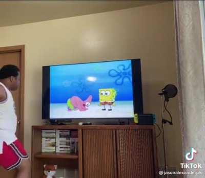 Patrick star being funny 😄