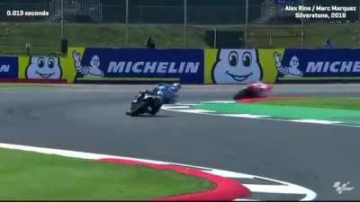 Rins vs Marquez 2019 Silverstone Battle