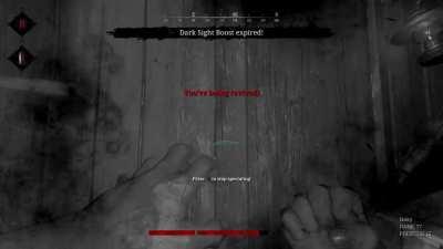 I think he was more scared than I was.