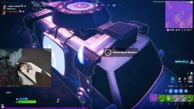 Rebooted my teammate underwater at Craggy Cliffs!