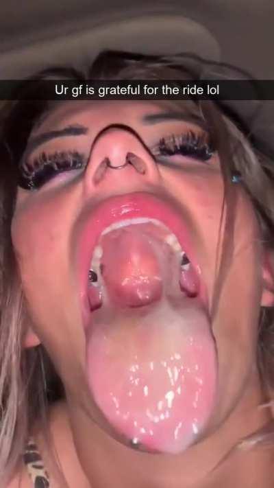 [kik: shot4IRL] You said she doesn't swallow bud. I guess she changed her mind