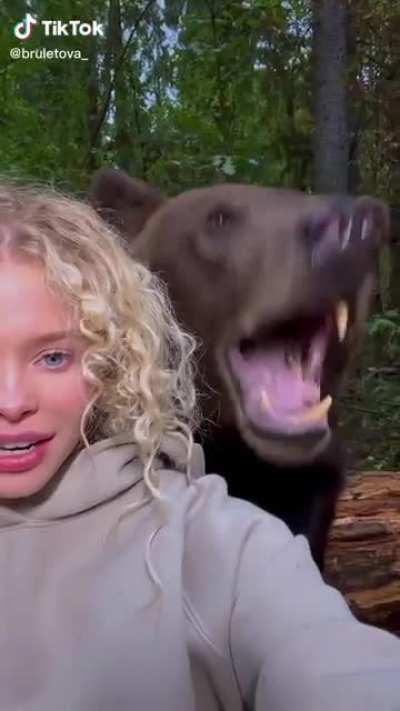 But first, let me take a selfie