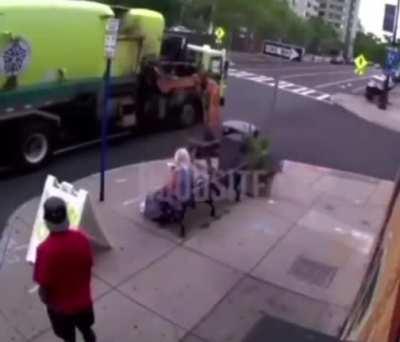WCGW collecting the trash