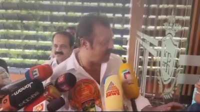 Suresh gopi issue from a different camera angle.