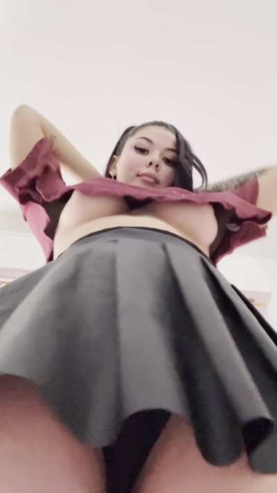 Sometimes that happens when I don’t wear a bra