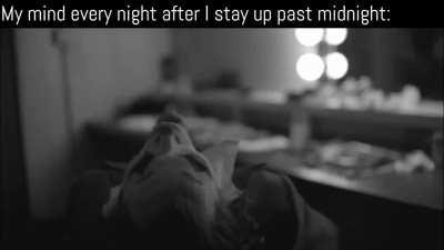 the voices get too loud around then