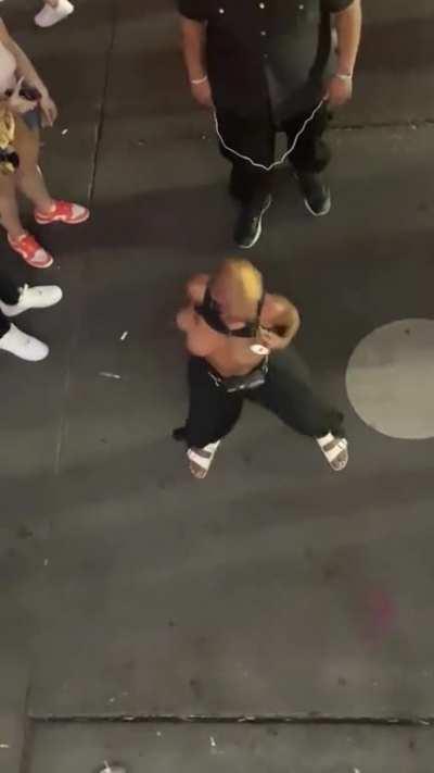 Janelle Monae flashing her tits (New Orleans, 2022)