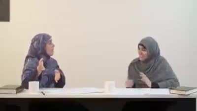 The level of brainwashing and mental slavery on display here is tragic and stomach churning. This is literally a prisoner singing the praises of the chains which bind her.