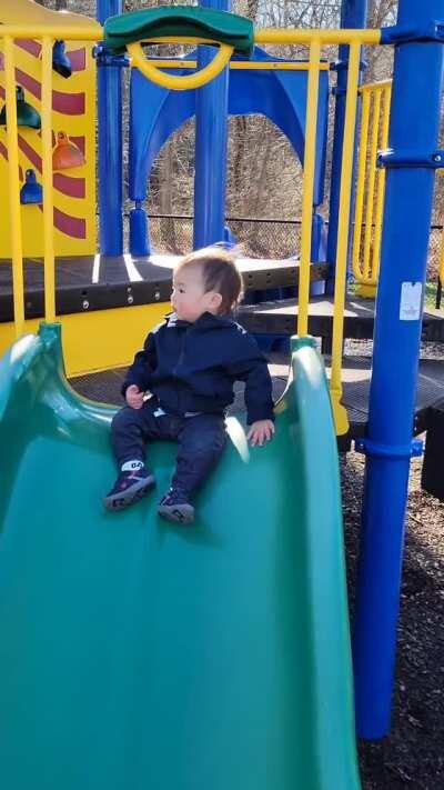 Sliding into Monday like...