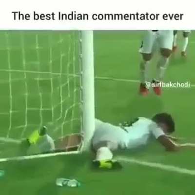 Commentator got no chill