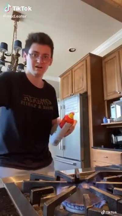 Why did he scream in lowercase