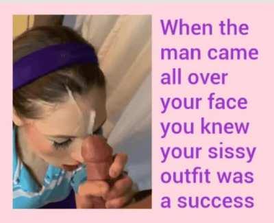 You drove him crazy in your outfit