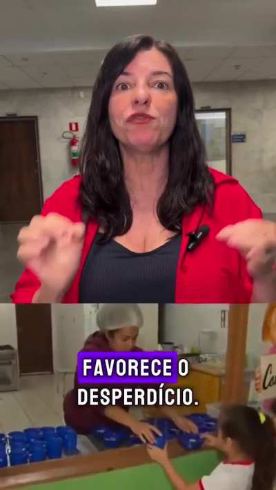 Vídeo da vereadora Silvia da Bancada Feminista (PSOL-SP) sobre a terceirização da merenda escolar.
