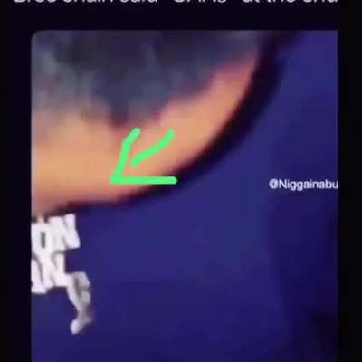 Nigga chain started collapsing