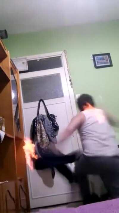 InjuryMale thinks it’s a good idea to light himself on fire...