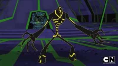 This is probably the only time ben called one of his aliens by their actual name