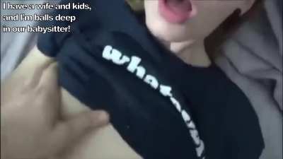 A family father cheats on wife with the college age babysitter.