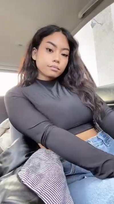 I hope no one sees my Blasian boobs