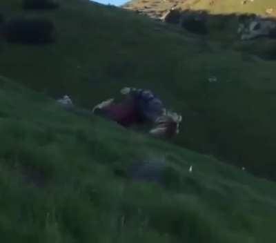 WCGW surfing down the hill