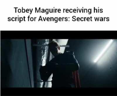Tobey : Cringe cringe cringe that's what I have chosen