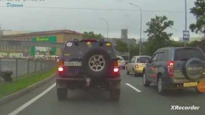 Fatal motocycle crash holy shit