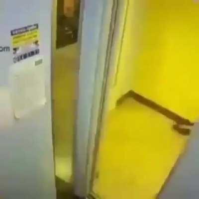 Wack elevator fight